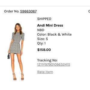 Nbd dress never been worn.